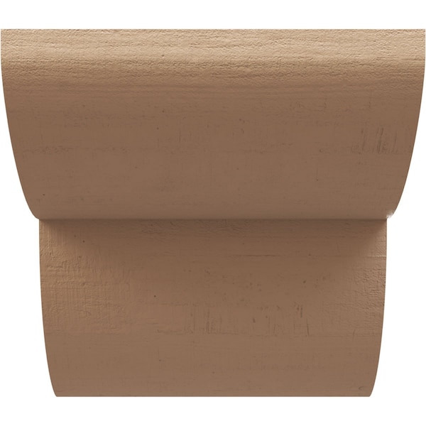 5in. W X 5in. D X 5in. H Series 1 Wide Crestline Rough Cedar Woodgrain TimberThane Corbel, Prmd Tan